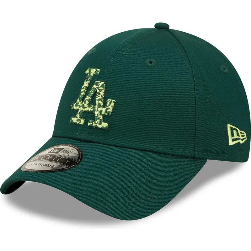 shapka-izvita-zelena-reguliruem-9forty-seasonal-infill-na-los-angeles-dodgers-mlb-ot-new-era
