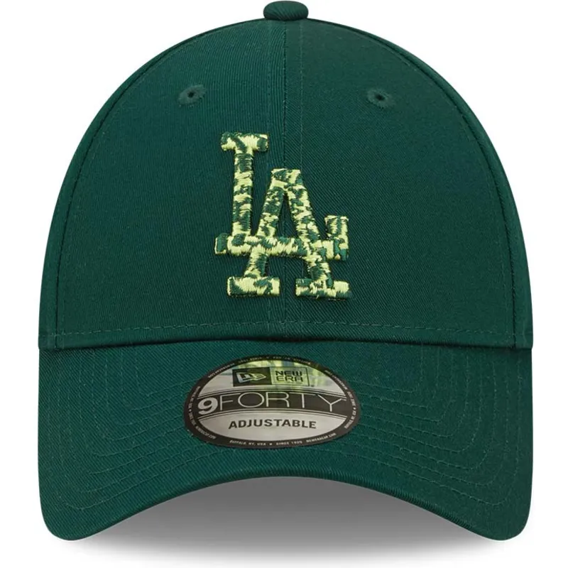 shapka-izvita-zelena-reguliruem-9forty-seasonal-infill-na-los-angeles-dodgers-mlb-ot-new-era