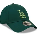 shapka-izvita-zelena-reguliruem-9forty-seasonal-infill-na-los-angeles-dodgers-mlb-ot-new-era