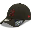shapka-izvita-cherna-snapbek-9forty-neon-pack-repreve-na-new-york-yankees-mlb-ot-new-era
