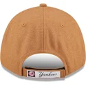 shapka-izvita-kafyav-reguliruem-9forty-the-league-melton-wool-na-new-york-yankees-mlb-ot-new-era