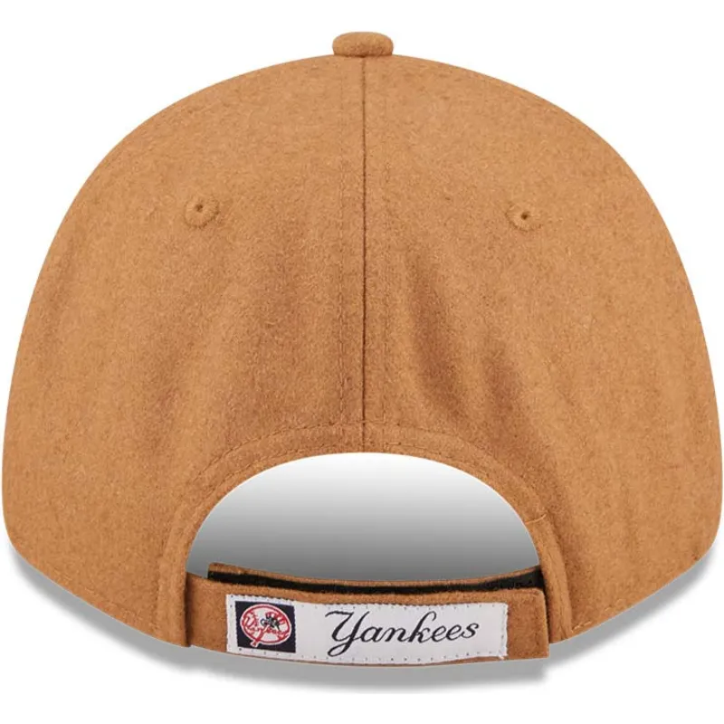 shapka-izvita-kafyav-reguliruem-9forty-the-league-melton-wool-na-new-york-yankees-mlb-ot-new-era