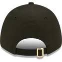 shapka-izvita-cherna-reguliruem-dorado-9forty-metallic-na-new-york-yankees-mlb-ot-new-era