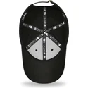 shapka-izvita-cherna-reguliruem-dorado-9forty-metallic-na-new-york-yankees-mlb-ot-new-era