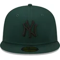 shapka-ploska-zelena-prilepnala-59fifty-league-essential-na-new-york-yankees-mlb-ot-new-era