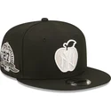 shapka-ploska-cherna-snapbek-9fifty-ny-apple-na-new-york-yankees-mlb-ot-new-era
