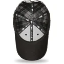 shapka-izvita-cherna-reguliruem-9forty-plaid-na-new-york-yankees-mlb-ot-new-era