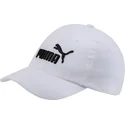 shapka-izvita-byala-reguliruem-za-deca-essentials-ot-puma