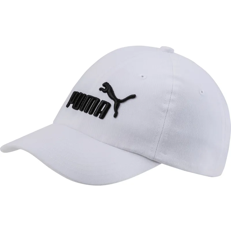 shapka-izvita-byala-reguliruem-za-deca-essentials-ot-puma