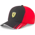 shapka-izvita-cherna-snapbek-sf-team-na-ferrari-formula-1-ot-puma