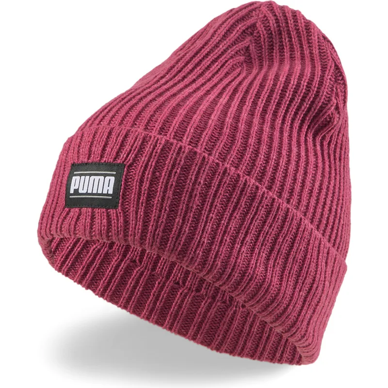 shapka-chervena-ribbed-classic-cuff-ot-puma