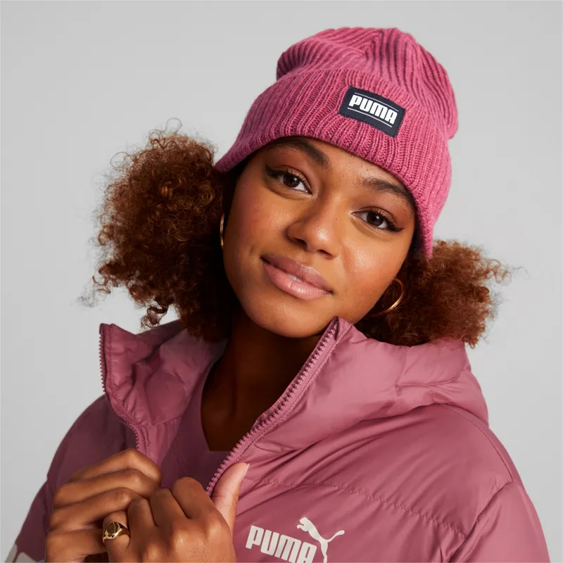 shapka-chervena-ribbed-classic-cuff-ot-puma