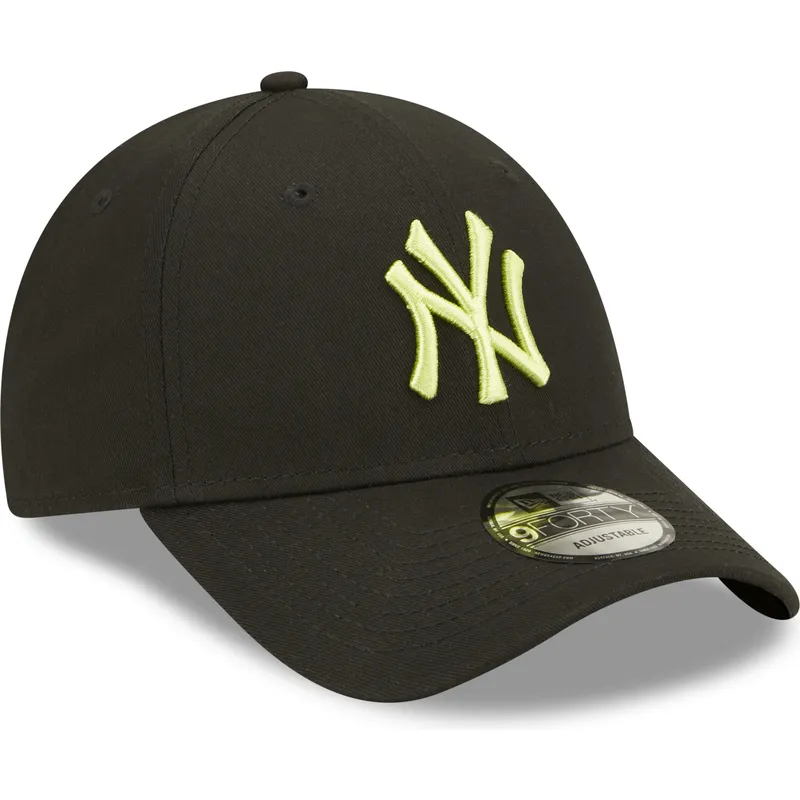 shapka-izvita-cherna-reguliruem-9forty-league-essential-na-new-york-yankees-mlb-ot-new-era