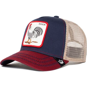 Marineblå trucker kasket All American Rooster af Goorin Bros.