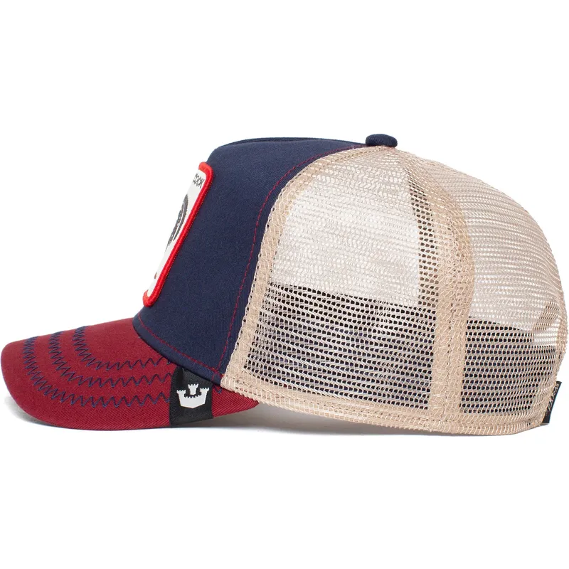 trucker-kasket-marinebla-hane-all-american-rooster-fra-goorin-bros