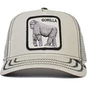 casquette-trucker-blanche-gorille-gorilla-band-boss-the-farm-goorin-bros