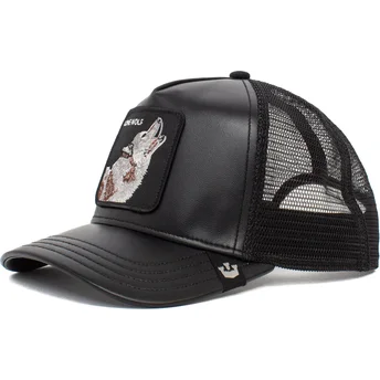 gorra-trucker-negra-lobo-lone-wolf-pack-boss-the-farm-de-goorin-bros
