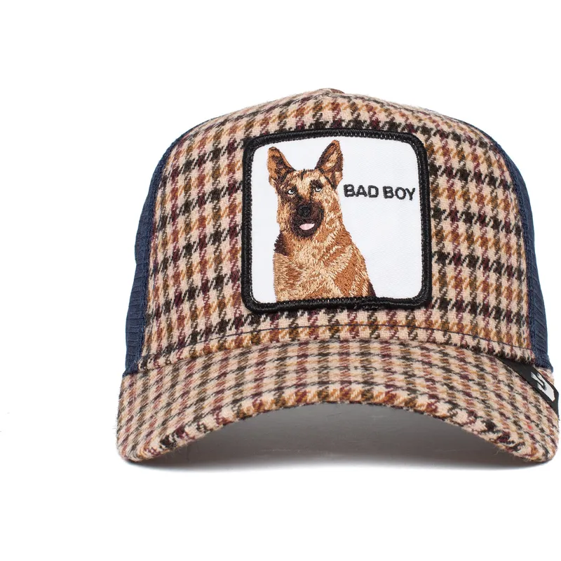 shapka-izvita-traker-bezhov-snapbek-bad-boy-big-bad-woof-the-farm-ot-goorin-bros