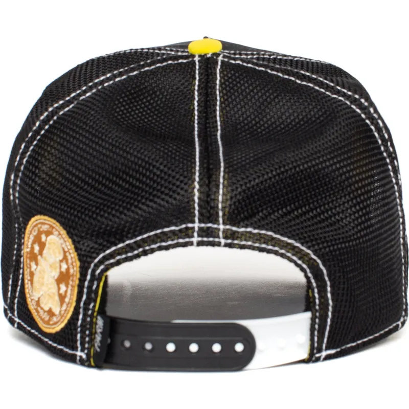shapka-izvita-traker-cherna-snapbek-big-mouth-puck-yeah-the-farm-ot-goorin-bros