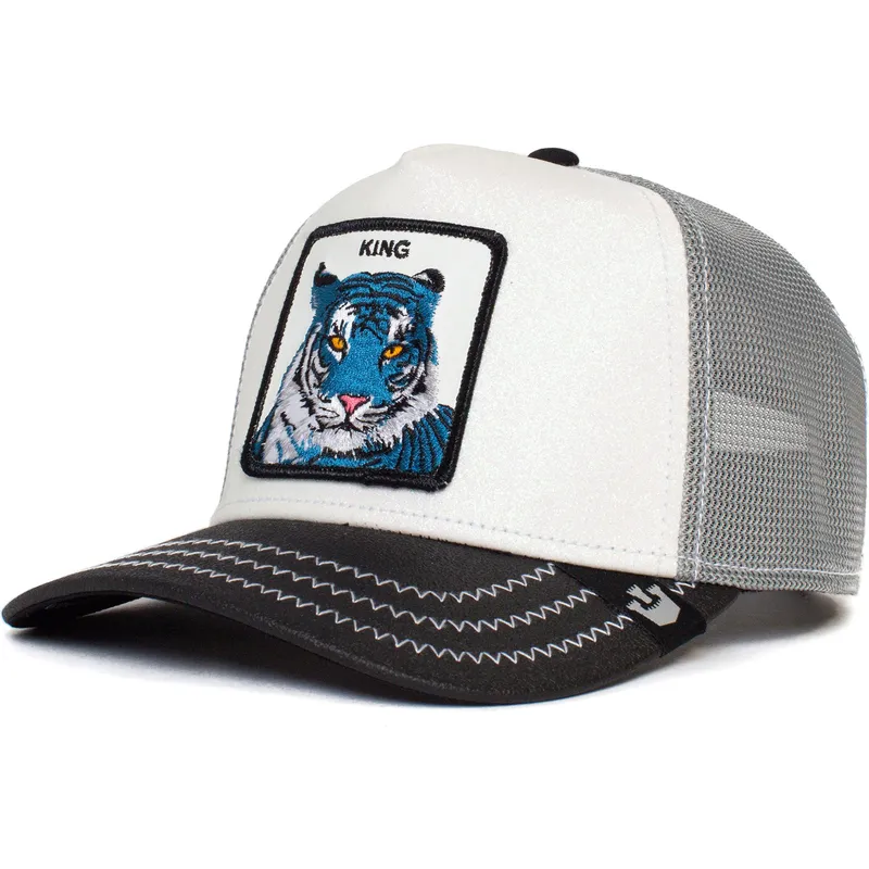 shapka-izvita-traker-byala-snapbek-king-sparkle-the-farm-ot-goorin-bros