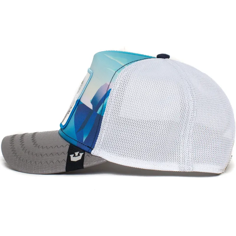 shapka-izvita-traker-sinya-snapbek-nival-ice-cold-geometric-iceberg-the-farm-ot-goorin-bros