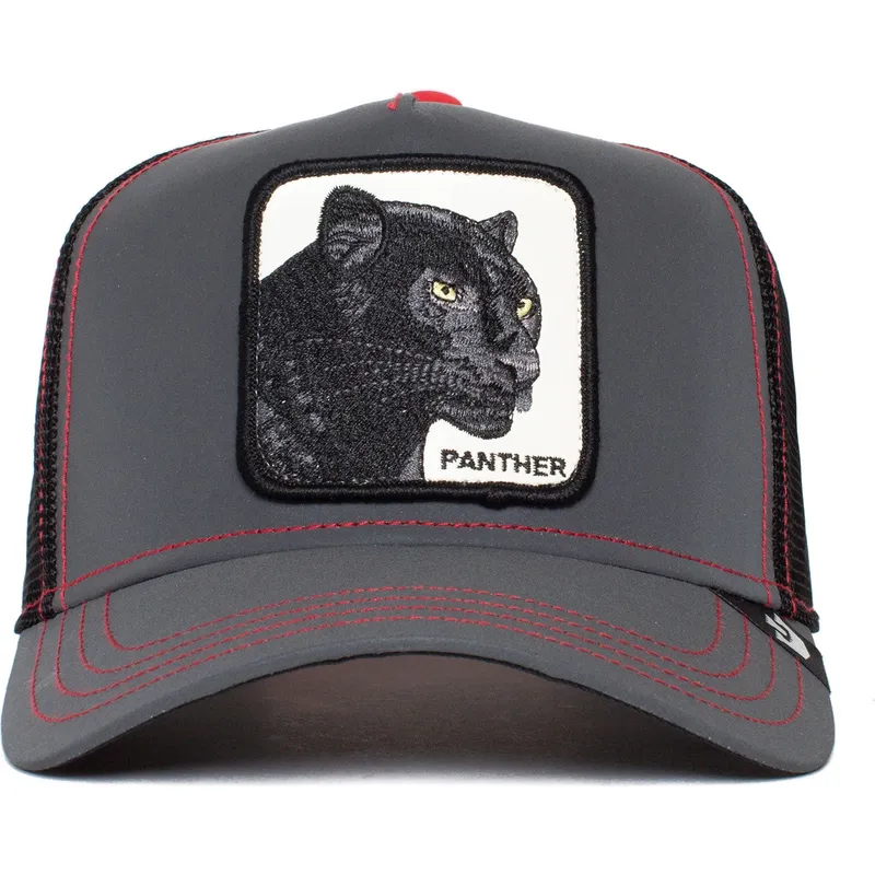 shapka-izvita-traker-cherna-snapbek-black-panther-reflective-the-farm-ot-goorin-bros
