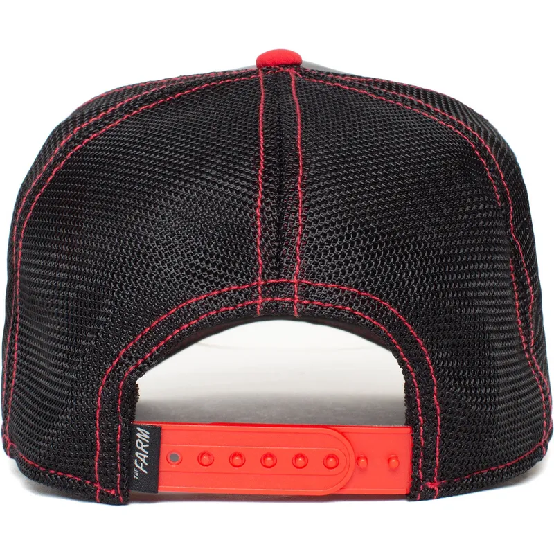 trucker-cap-schwarz-panther-black-panther-reflective-the-farm-von-goorin-bros