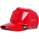 shapka-izvita-traker-chervena-snapbek-cock-big-red-patent-leather-the-farm-ot-goorin-bros