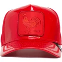 shapka-izvita-traker-chervena-snapbek-cock-big-red-patent-leather-the-farm-ot-goorin-bros