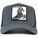 shapka-izvita-traker-cherna-snapbek-stallion-reflective-the-farm-ot-goorin-bros