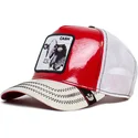 rote-und-weisse-trucker-kappe-kuh-cash-golden-calf-patentleder-the-farm-von-goorin-bros