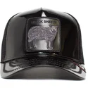 gorra-trucker-negra-oveja-black-sheep-big-black-patent-leather-the-farm-de-goorin-bros
