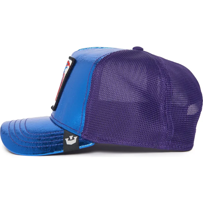 shapka-izvita-traker-sinya-snapbek-na-siam-fighter-blue-light-metallic-the-farm-ot-goorin-bros