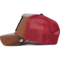 shapka-izvita-traker-oranzhev-snapbek-spotlight-metallic-the-farm-ot-goorin-bros