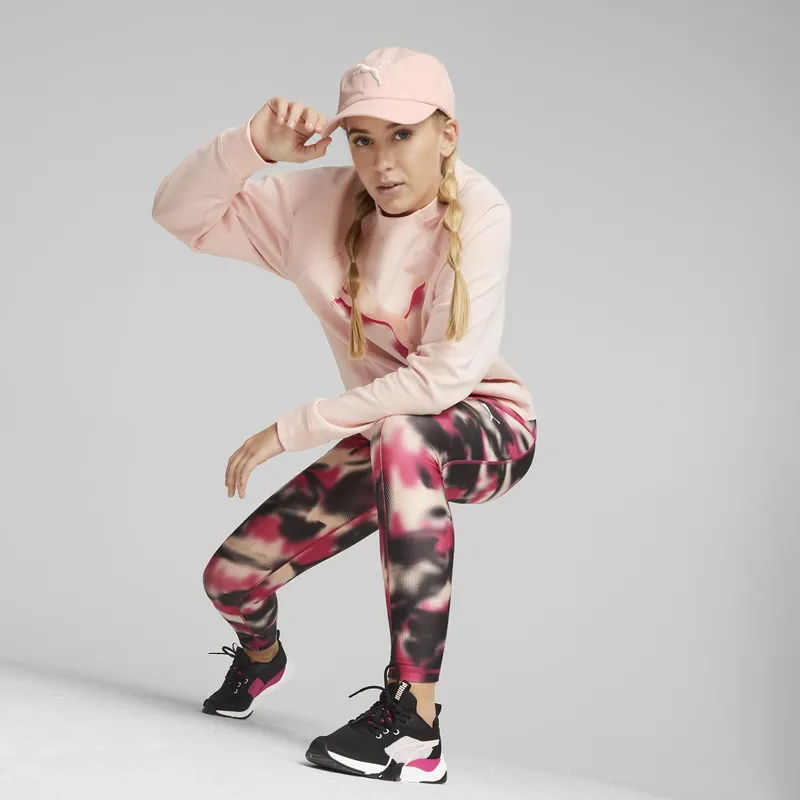 gebogene-rosa-verstellbare-kappe-essentials-cat-logo-von-puma