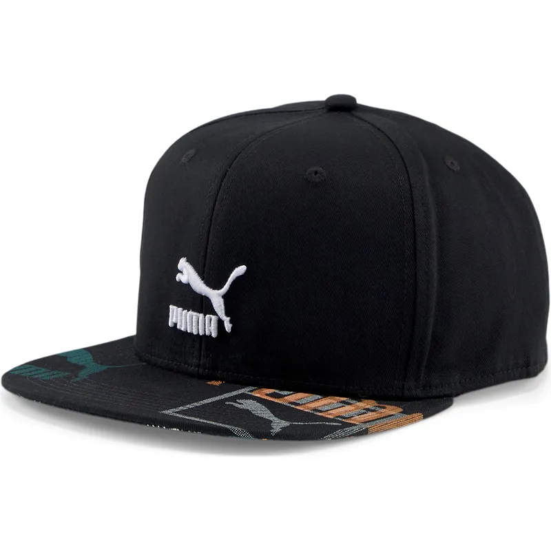 shapka-ploska-cherna-snapbek-gen-ot-puma