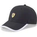 gorra-curva-negra-ajustable-sptwr-race-bb-de-ferrari-formula-1-de-puma