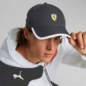 gorra-curva-negra-ajustable-sptwr-race-bb-de-ferrari-formula-1-de-puma