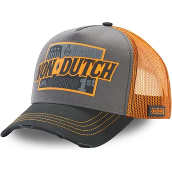 shapka-izvita-traker-siv-snapbek-fast-racing-arac-gre-ot-von-dutch