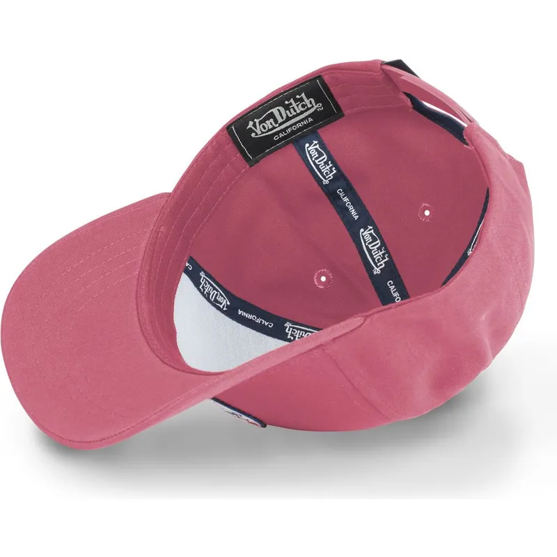 shapka-izvita-chervena-snapbek-kustom-kulture-col-rasp-ot-von-dutch