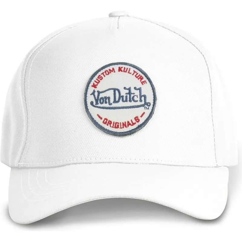 shapka-izvita-byala-snapbek-kustom-kulture-col-whi1-ot-von-dutch