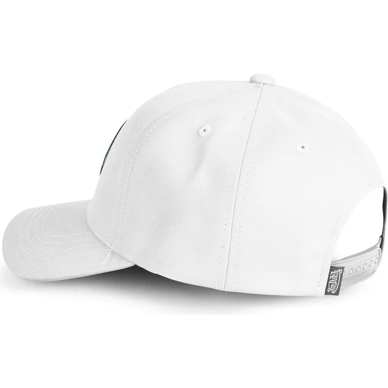 shapka-izvita-byala-snapbek-kustom-kulture-col-whi1-ot-von-dutch
