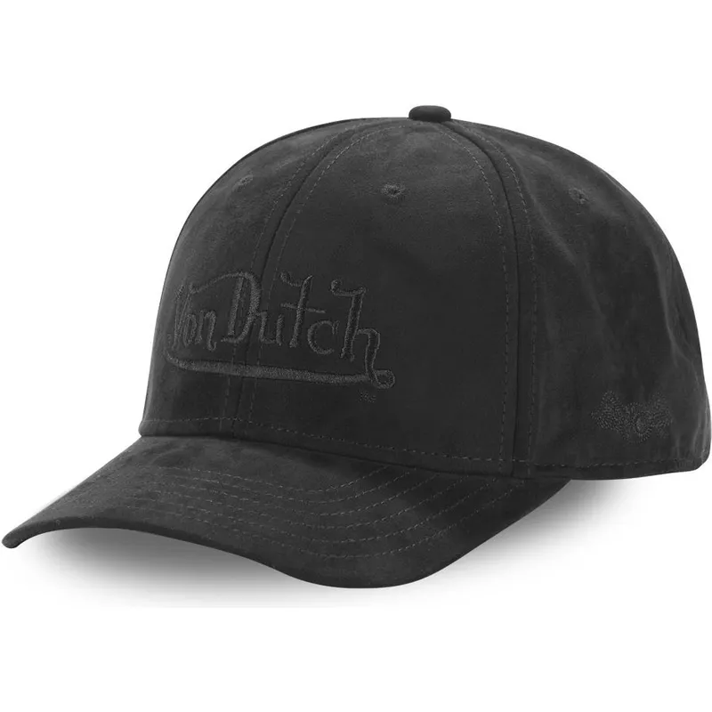 shapka-izvita-cherna-snapbek-suedine4-ot-von-dutch