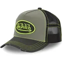 shapka-izvita-traker-zelena-snapbek-sum-grn-ot-von-dutch