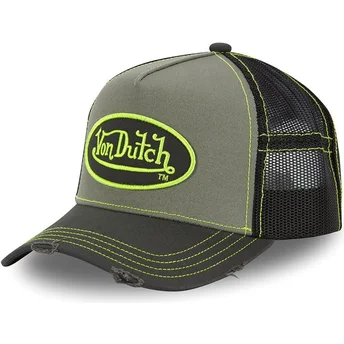 Шапка извита шапка тракер зелена снапбек SUM GRN от Von Dutch