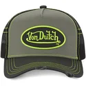 shapka-izvita-traker-zelena-snapbek-sum-grn-ot-von-dutch