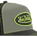 shapka-izvita-traker-zelena-snapbek-sum-grn-ot-von-dutch