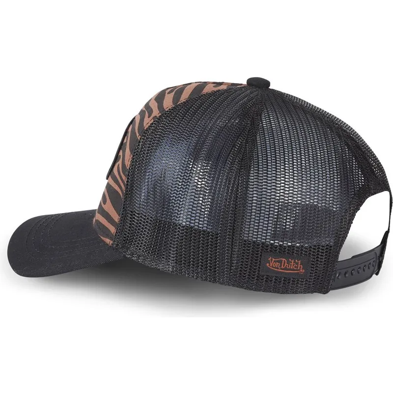 shapka-izvita-traker-cherna-snapbek-zebr-c-ot-von-dutch