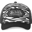 shapka-izvita-traker-cherna-snapbek-zebr-wnr-ot-von-dutch