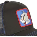 shapka-izvita-traker-cherna-snapbek-to7-tom-looney-tunes-ot-capslab